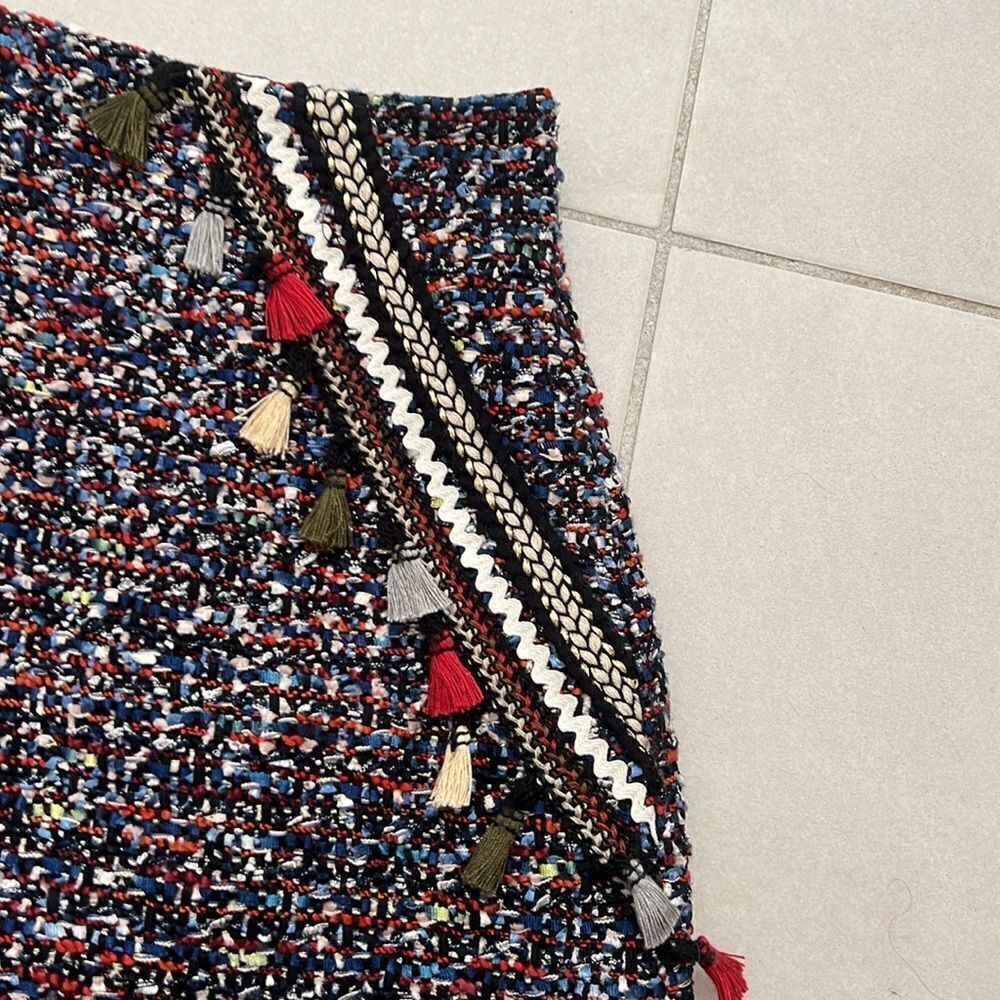 Zara boho mini skirt M - Picture 6 of 8